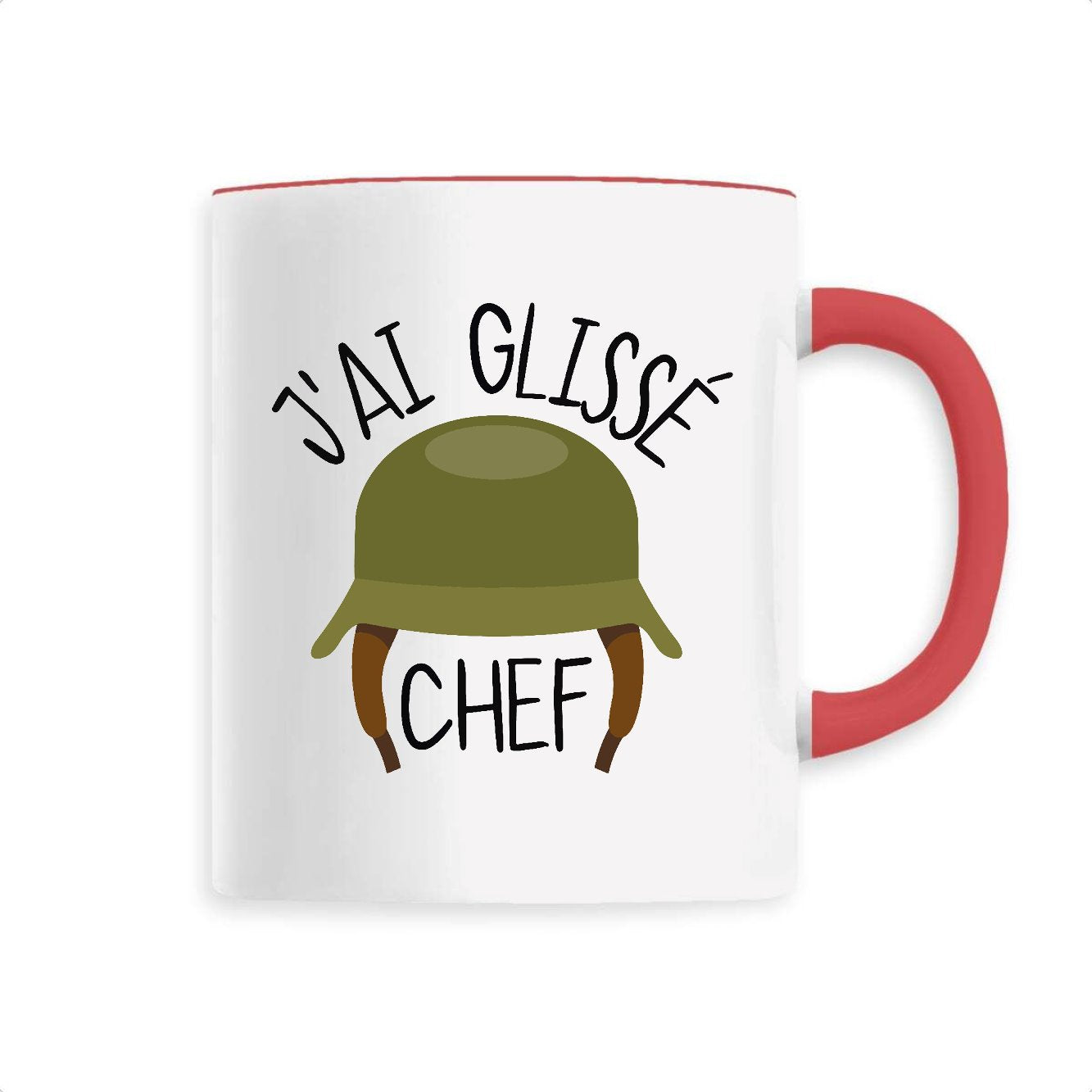 Mug J'ai glissé chef 