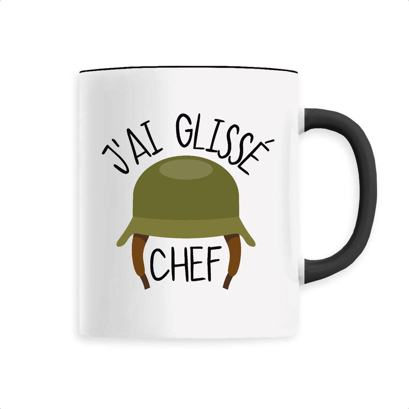 Mug J'ai glissé chef 