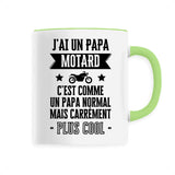 Mug J'ai un papa motard 