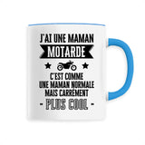 Mug J'ai une maman motarde 