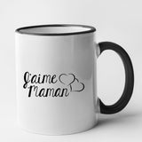 Mug J'aime maman Noir