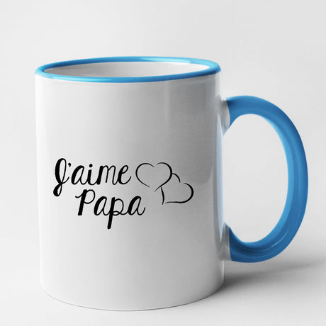 Mug J'aime papa Bleu