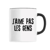 Mug J'aime pas les gens 