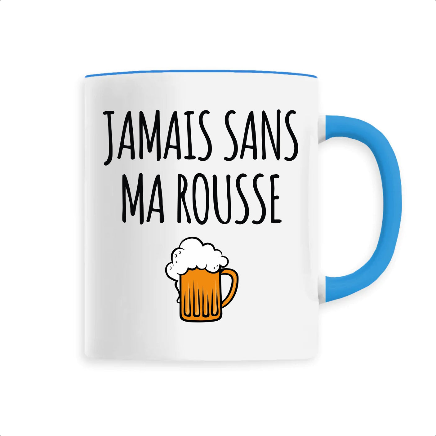 Mug Jamais sans ma rousse 