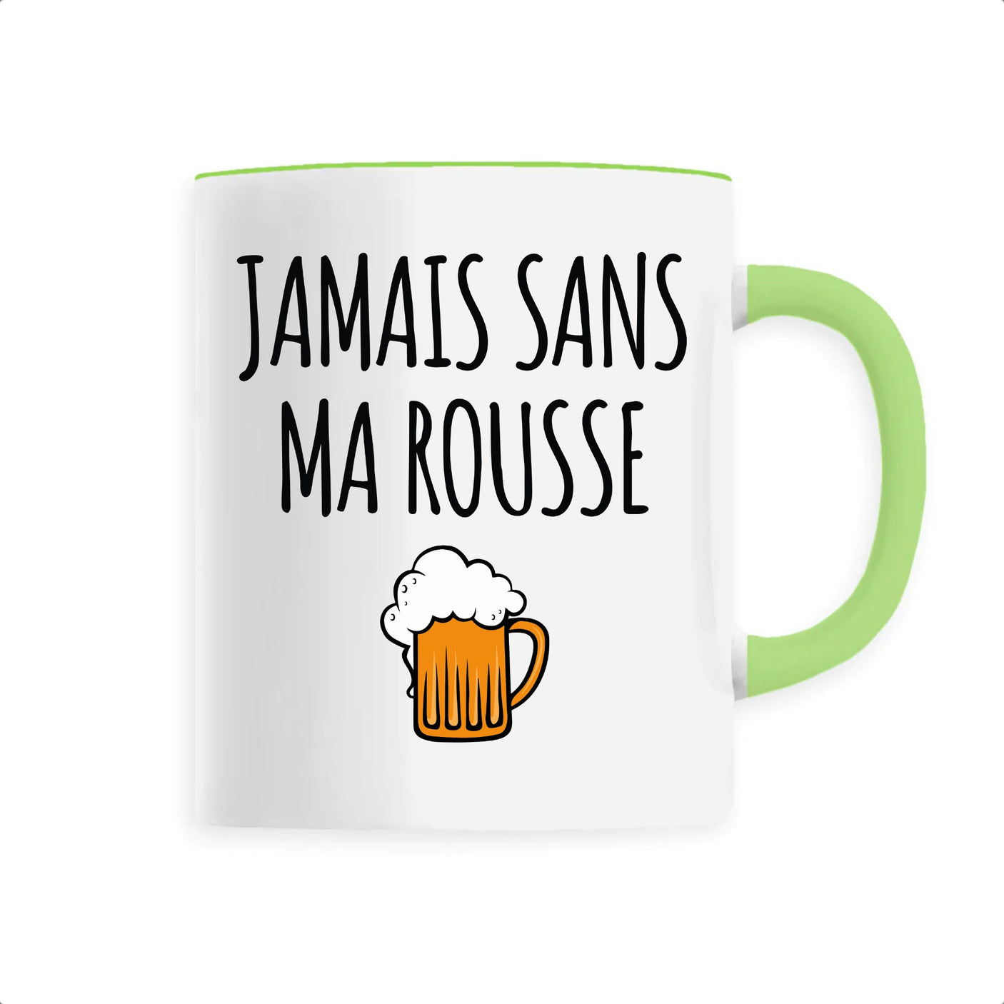 Mug Jamais sans ma rousse 