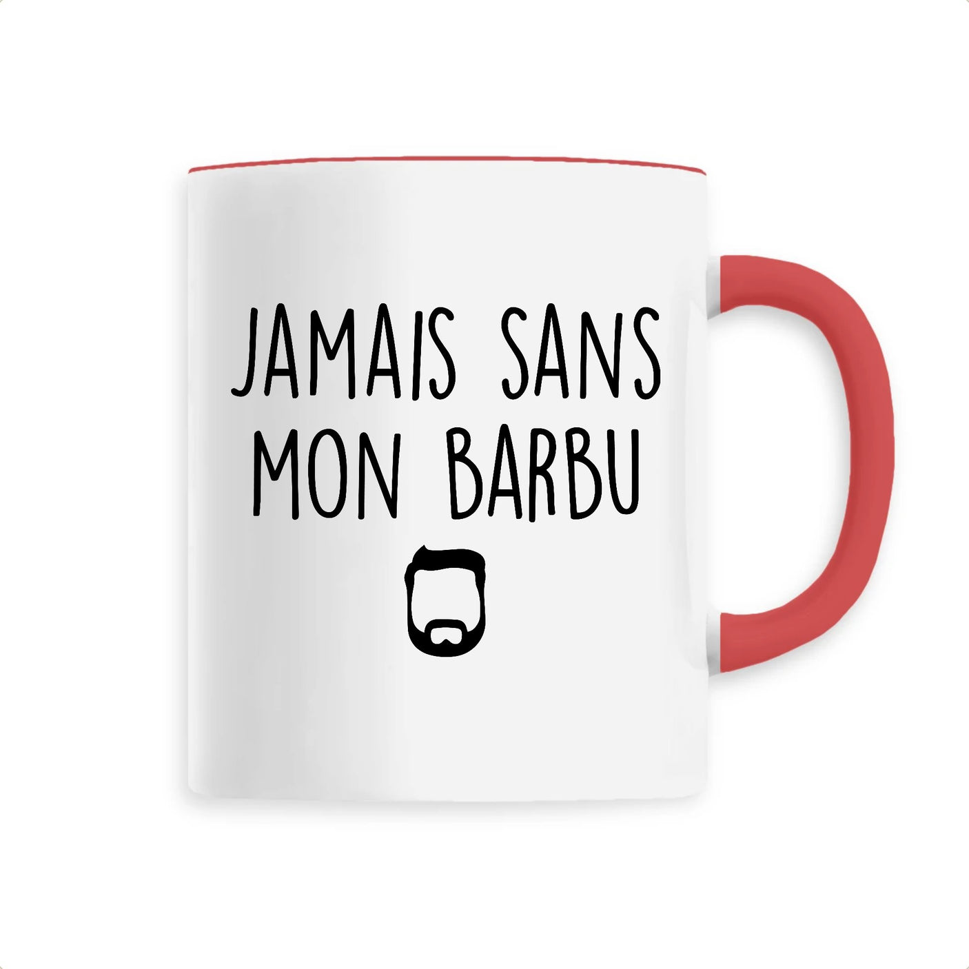 Mug Jamais sans mon barbu 