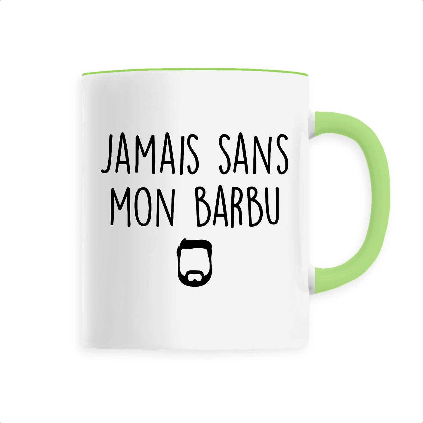 Mug Jamais sans mon barbu 