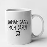 Mug Jamais sans mon barbu Blanc