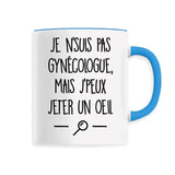 Mug Je ne suis pas gynécologue 