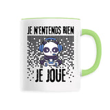 Mug Je n'entends rien je joue 