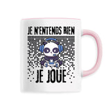 Mug Je n'entends rien je joue 