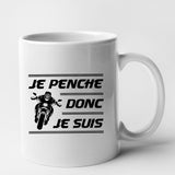 Mug Je penche donc je suis Blanc