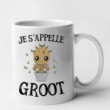 Mug Je s'appelle Groot Blanc