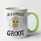 Mug Je s'appelle Groot Vert