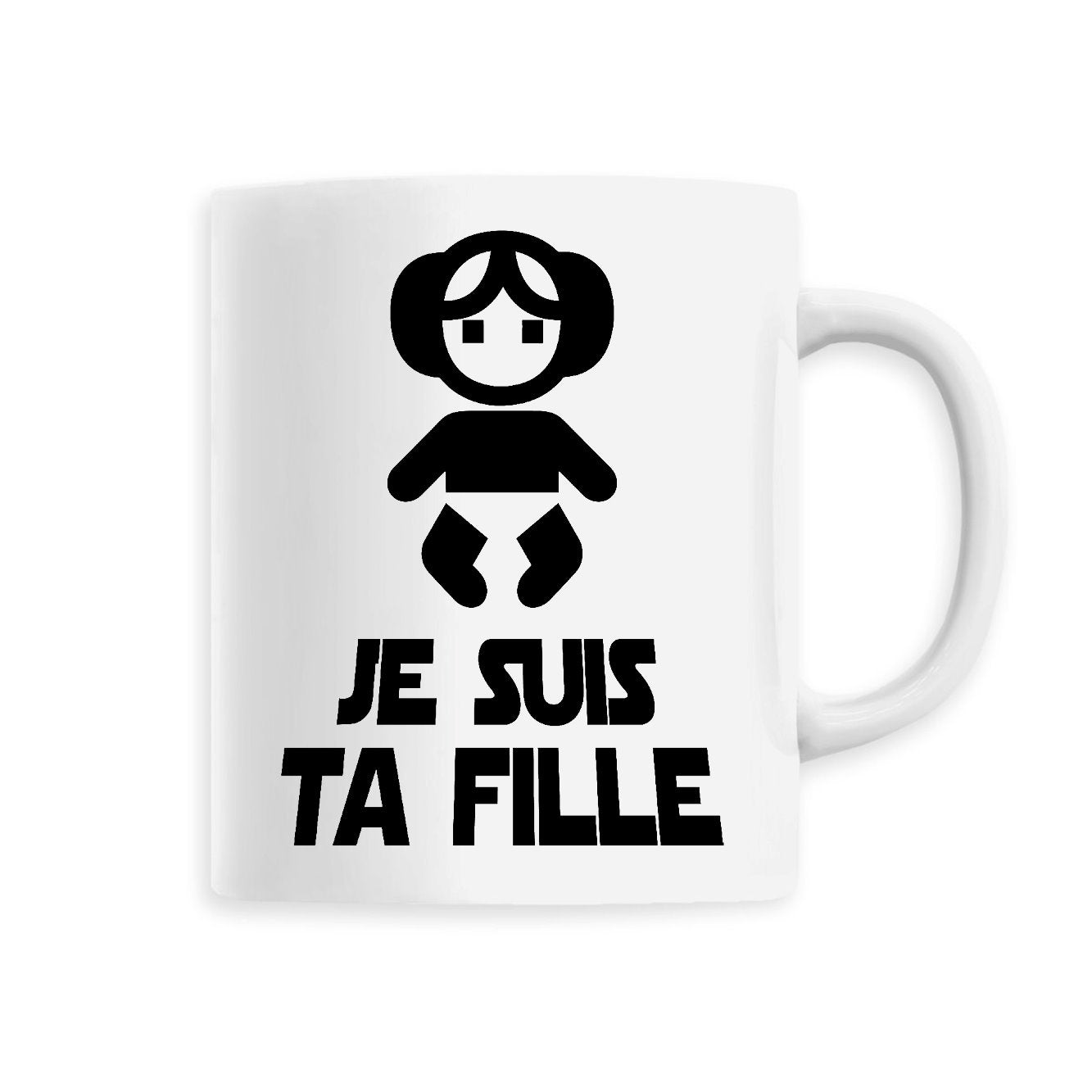 Mug Je suis ta fille 