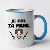 Mug Je suis ta mère Bleu