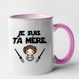 Mug Je suis ta mère Rose