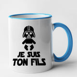 Mug Je suis ton fils Bleu