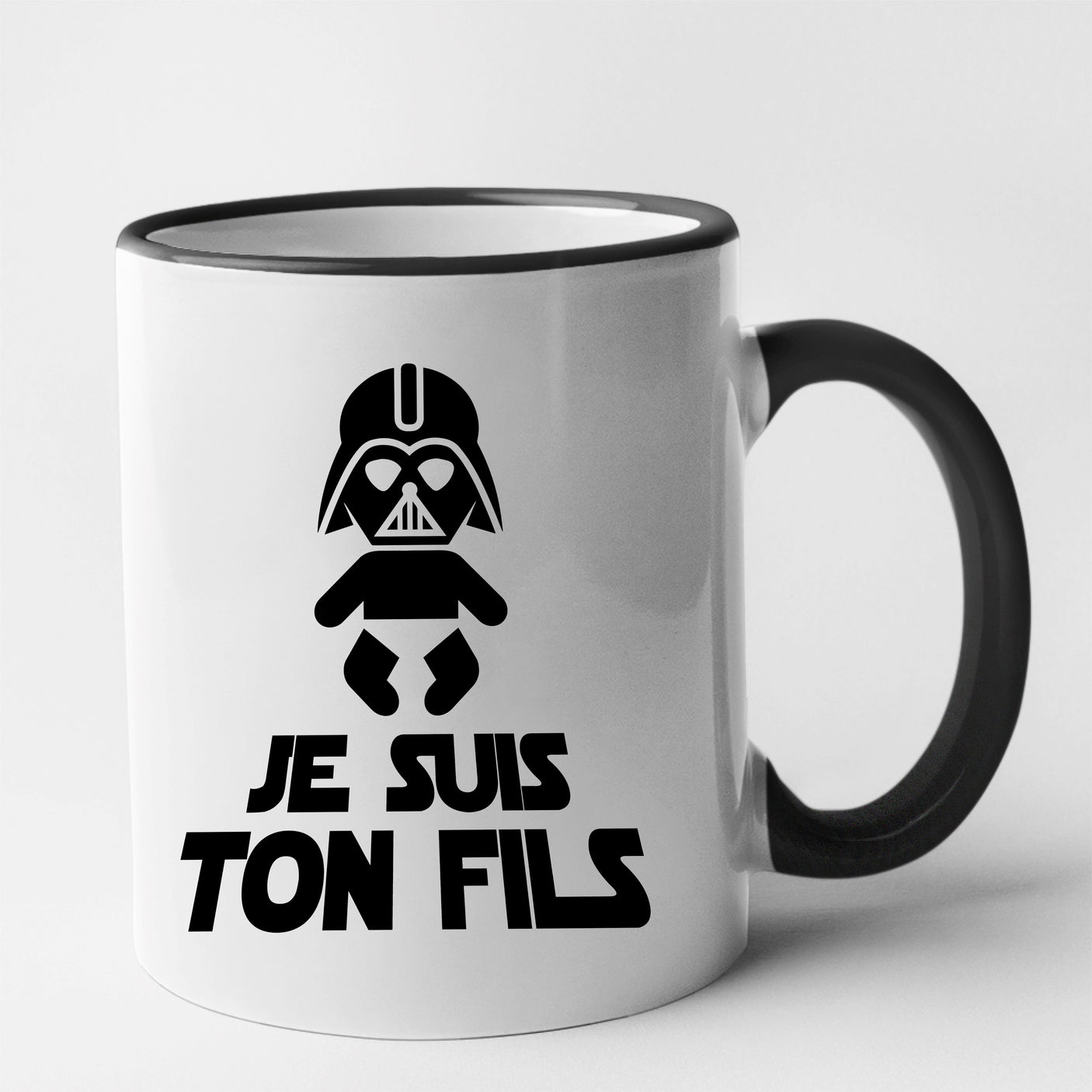 Mug Je suis ton fils Noir