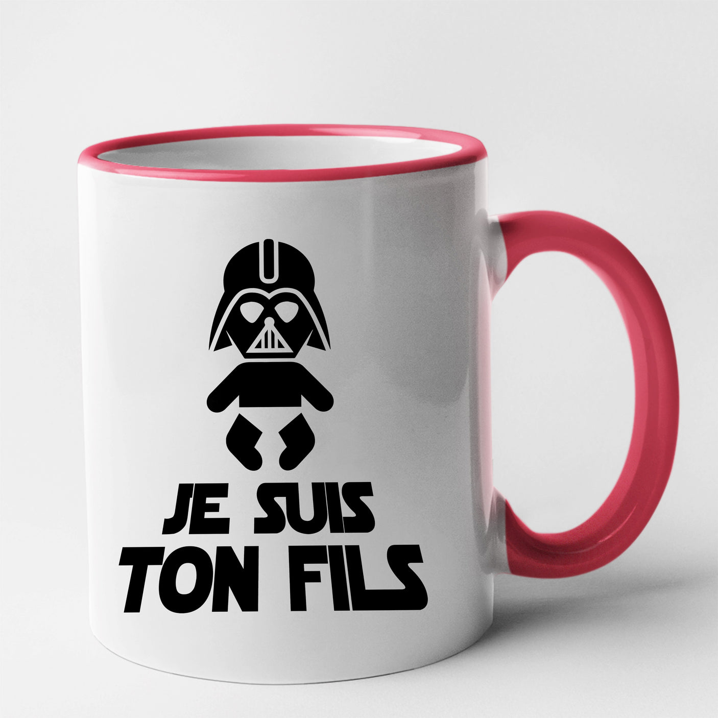 Mug Je suis ton fils Rouge