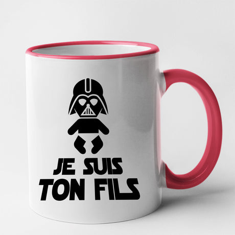 Mug Je suis ton fils Rouge