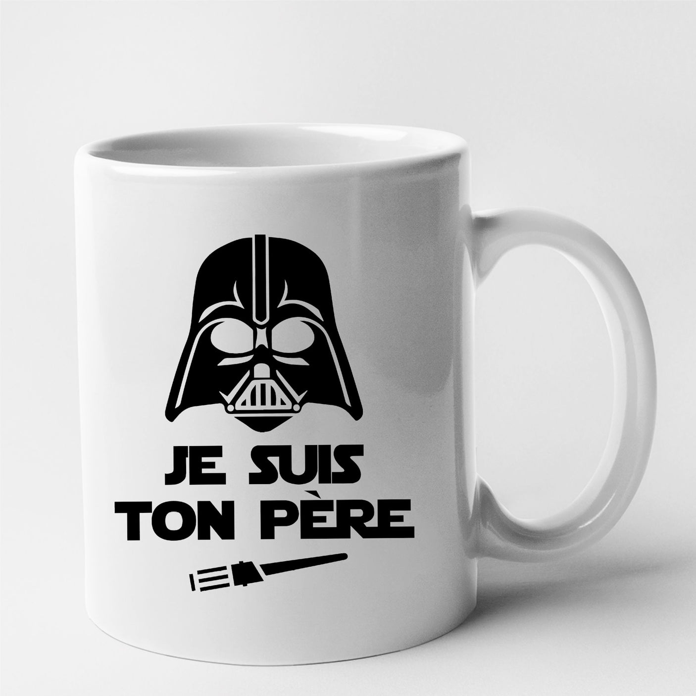 Mug Je suis ton père Blanc