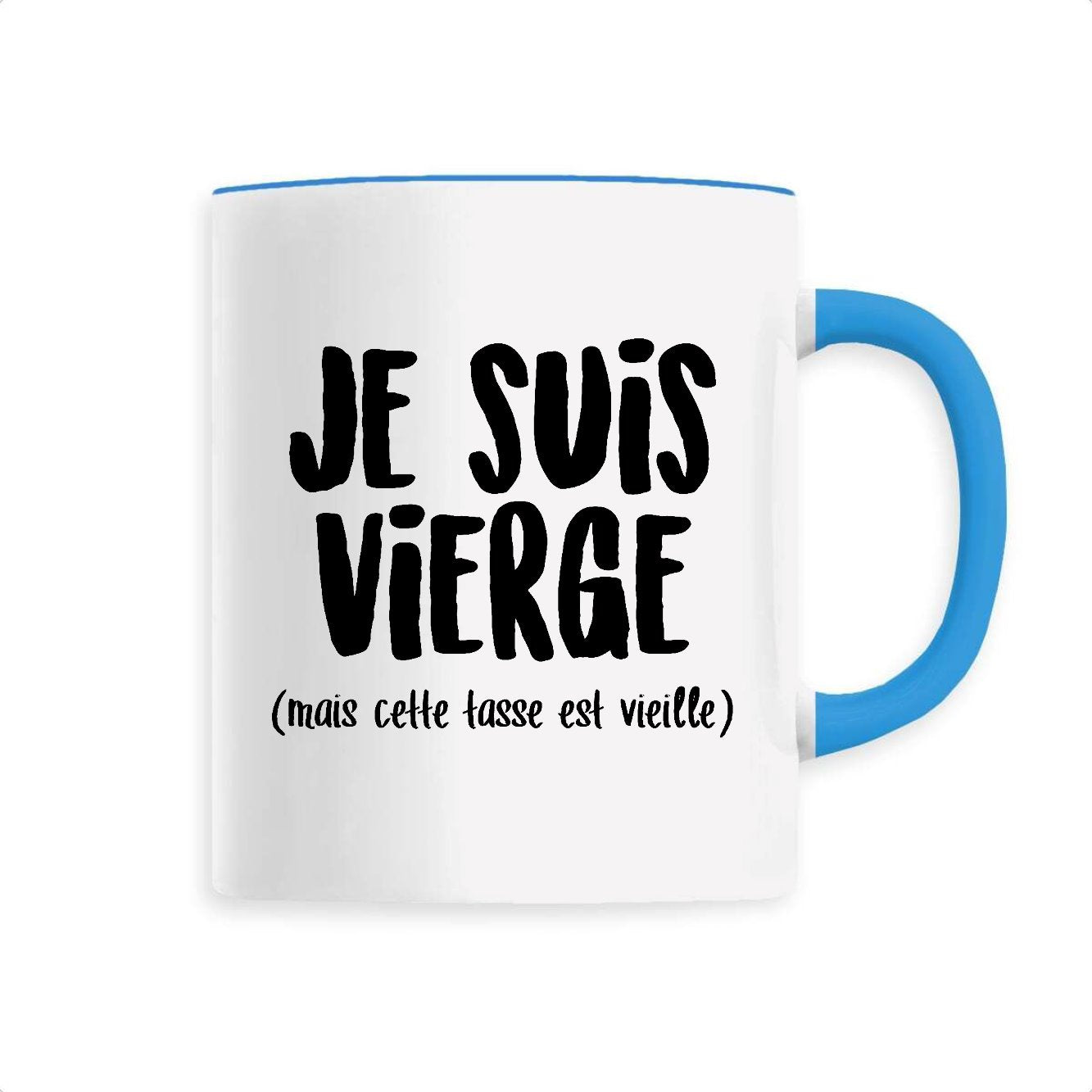 Mug Je suis vierge 