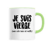 Mug Je suis vierge 