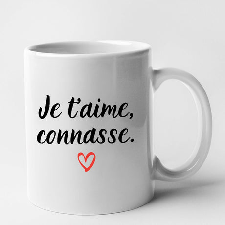 Mug Je t'aime connasse Blanc