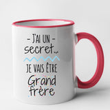 Mug Je vais être grand frère Rouge