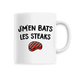 Mug J'm'en bats les steaks 