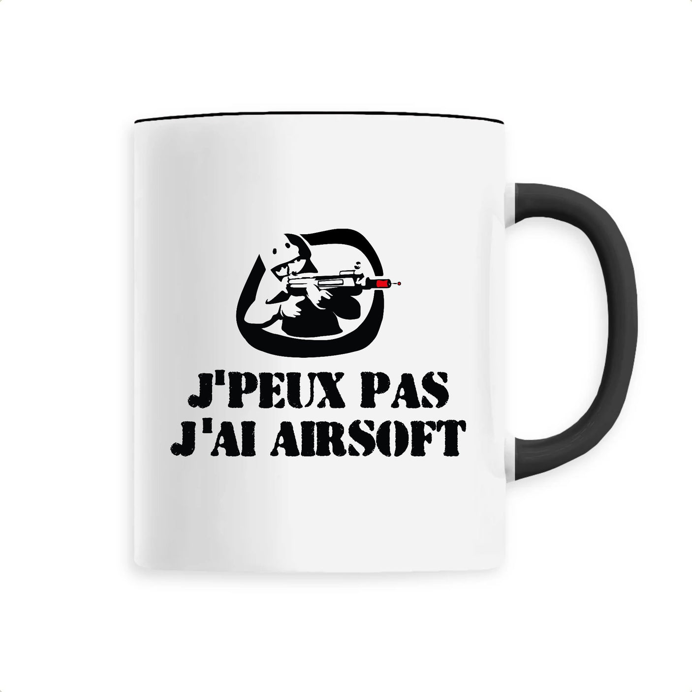 Mug J'peux pas j'ai airsoft 