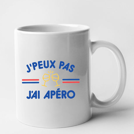 Mug J'peux pas j'ai apéro Blanc