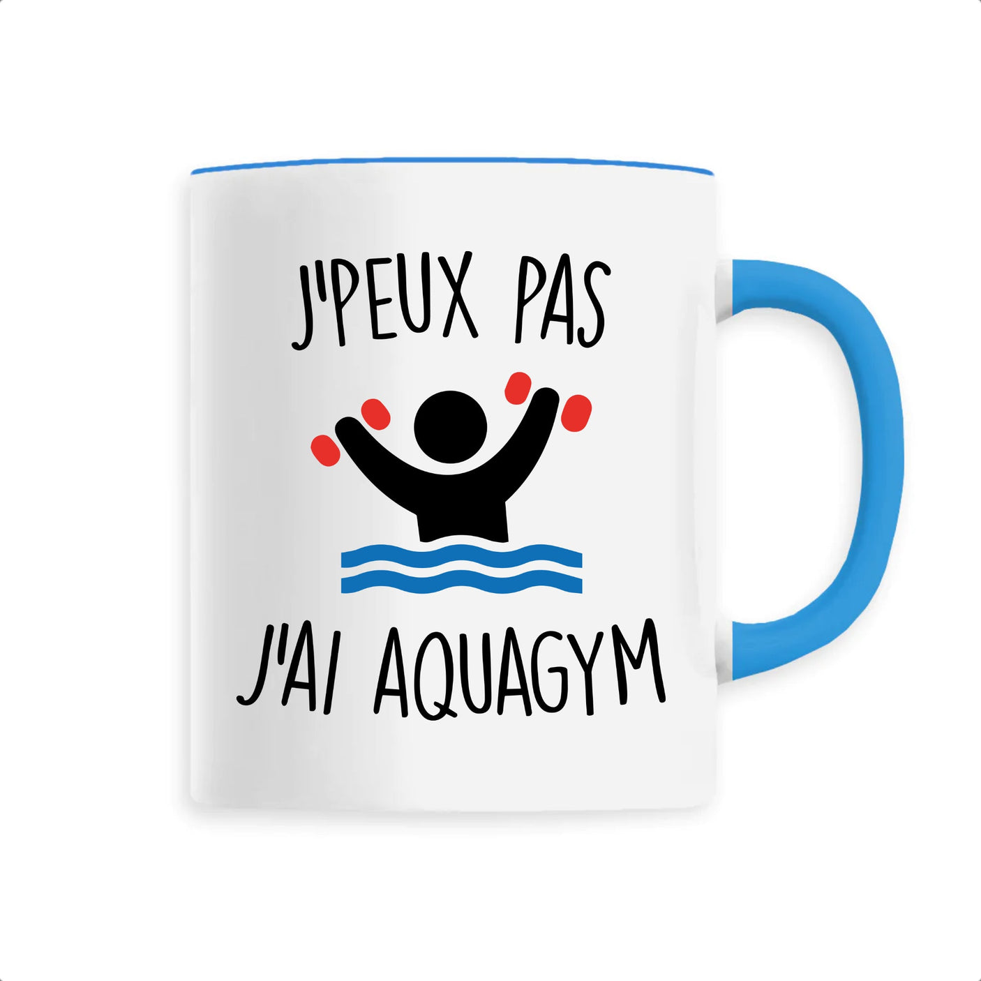 Mug J'peux pas j'ai aquagym 