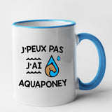 Mug J'peux pas j'ai aquaponey Bleu