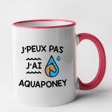 Mug J'peux pas j'ai aquaponey Rouge