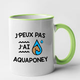 Mug J'peux pas j'ai aquaponey Vert