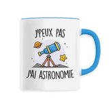 Mug J'peux pas j'ai astronomie 