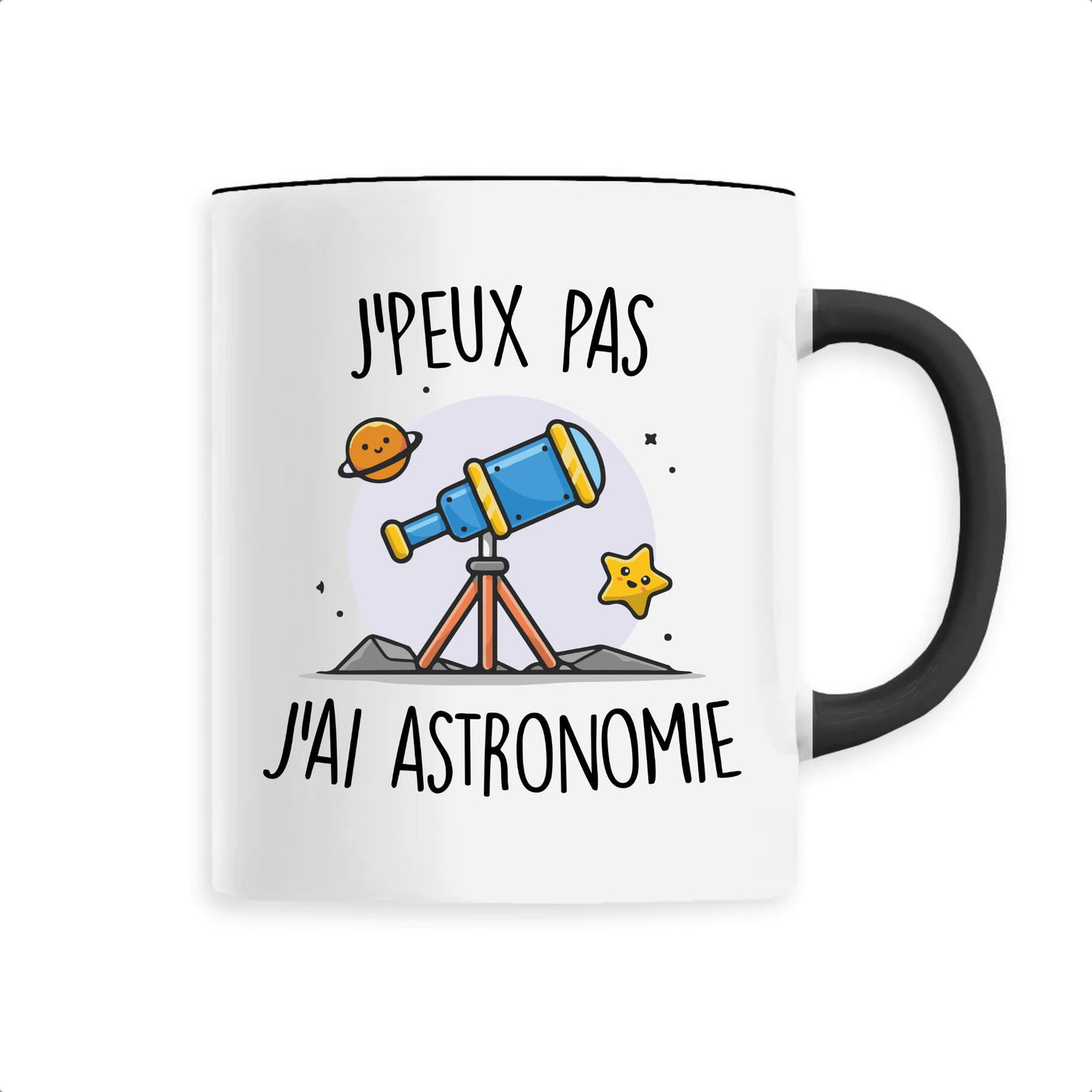 Mug J'peux pas j'ai astronomie 