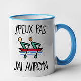 Mug J'peux pas j'ai aviron Bleu