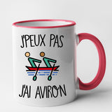 Mug J'peux pas j'ai aviron Rouge