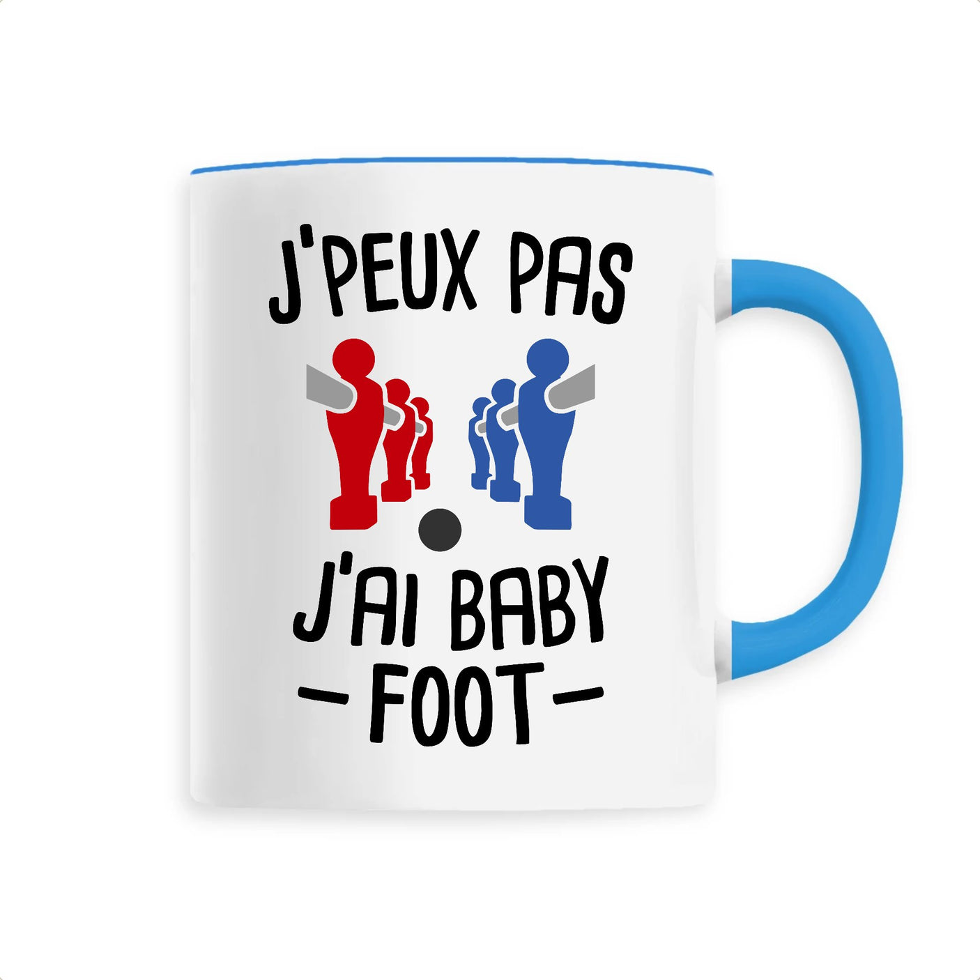 Mug J'peux pas j'ai baby-foot 