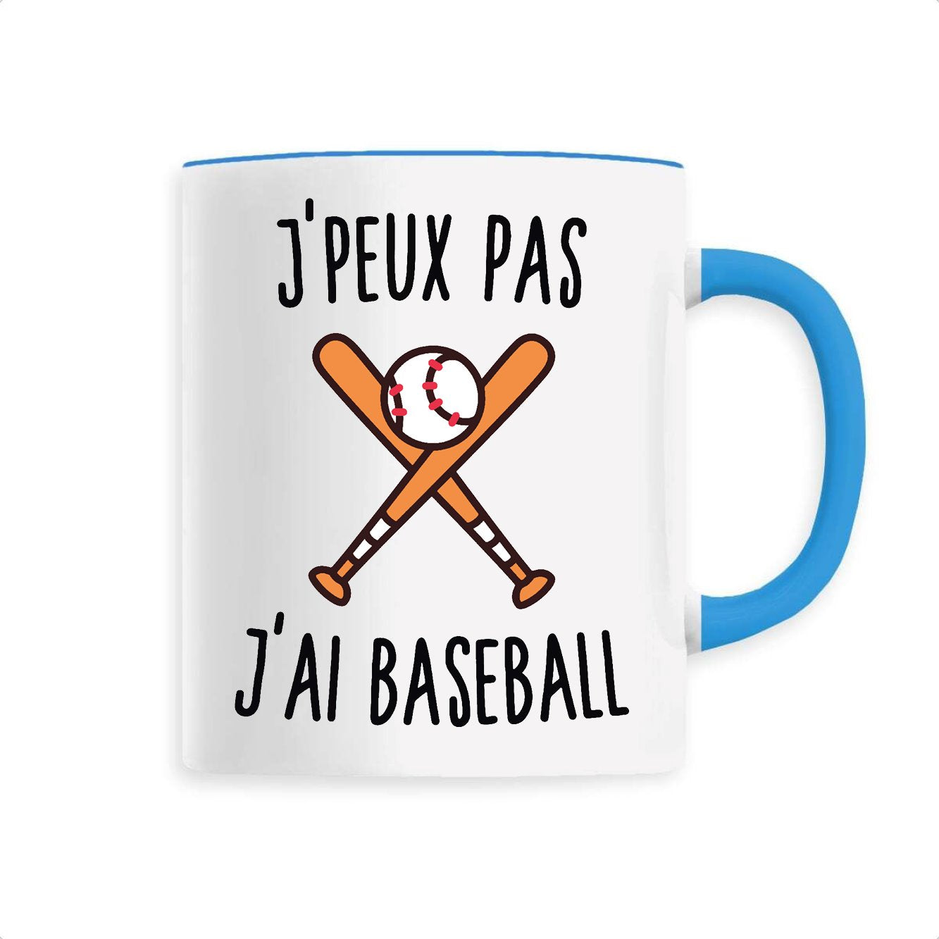 Mug J'peux pas j'ai baseball 