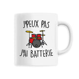 Mug J'peux pas j'ai batterie 