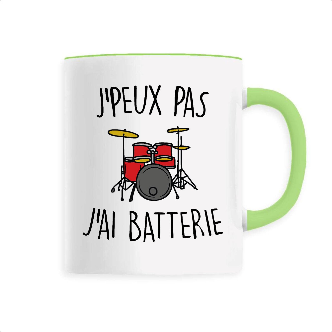 Mug J'peux pas j'ai batterie 