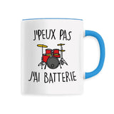 Mug J'peux pas j'ai batterie 