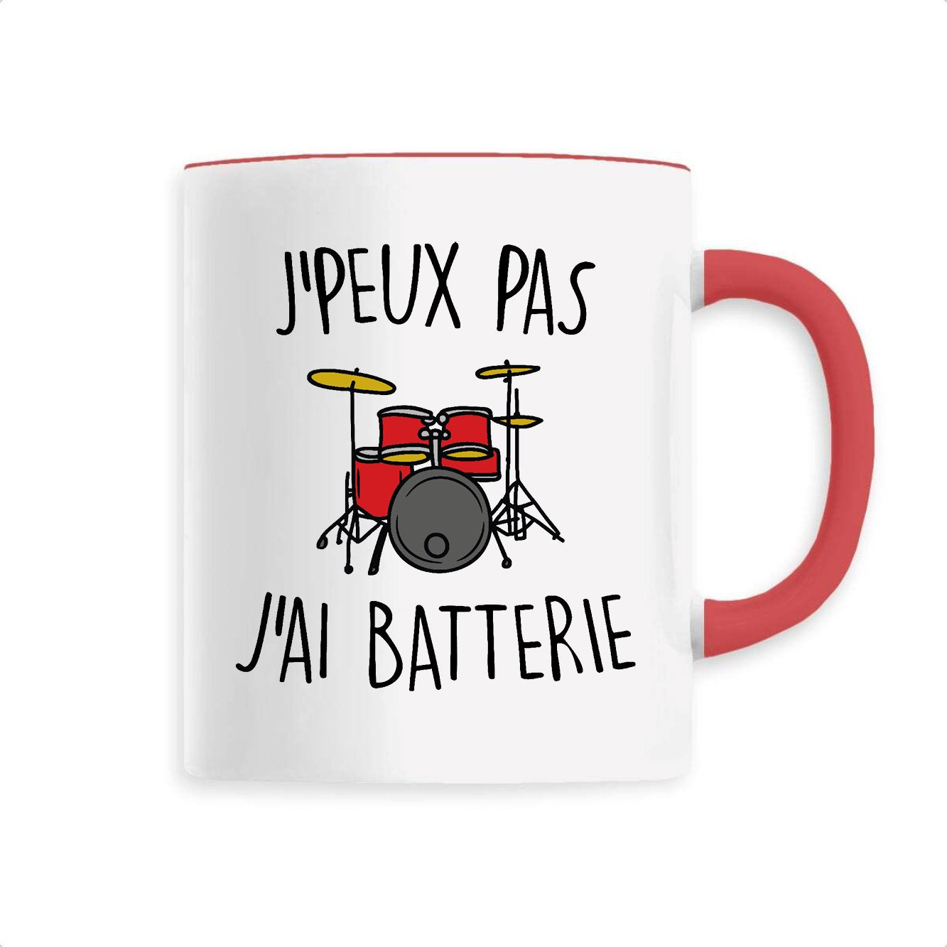 Mug J'peux pas j'ai batterie 