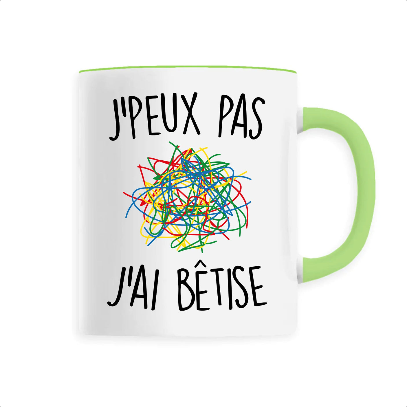 Mug J'peux pas j'ai bêtise 