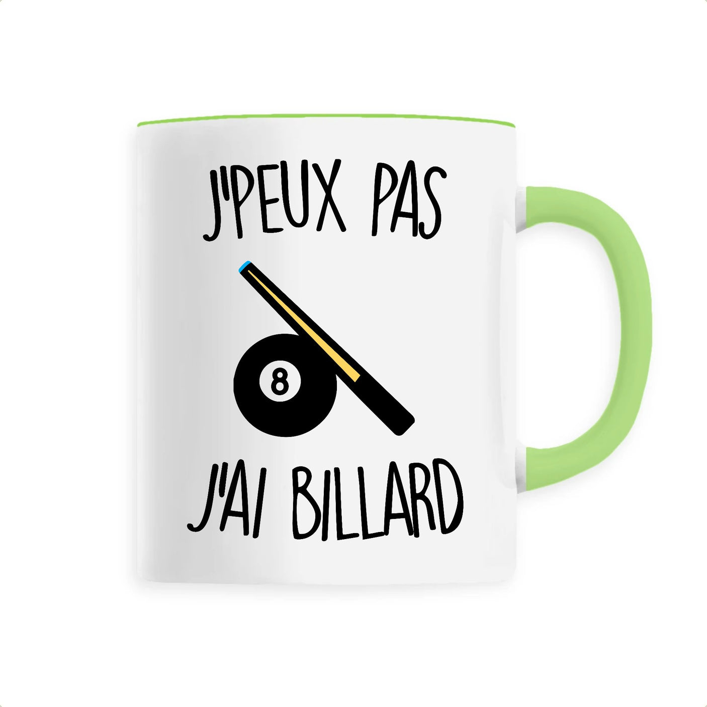 Mug J'peux pas j'ai billard 