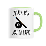 Mug J'peux pas j'ai billard 